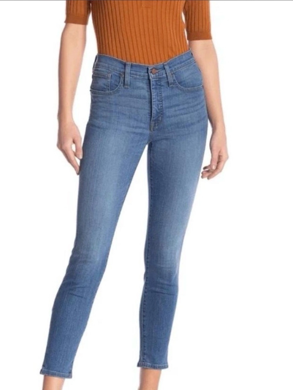 Madewell Women’s Skinny Jeans in Medium Blue
